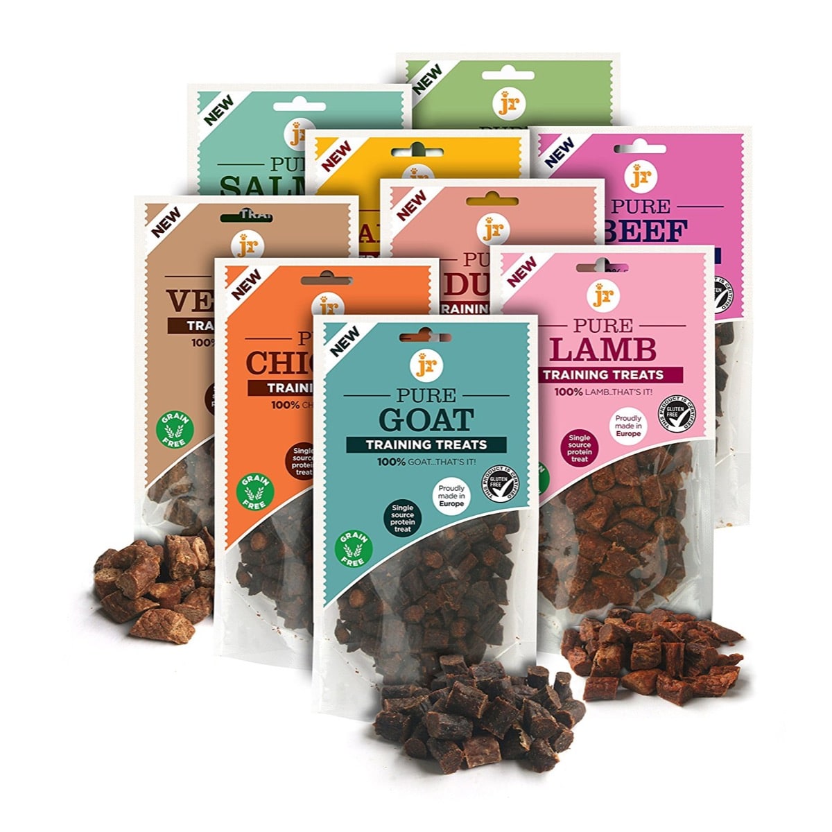 JR Pure Training Treats 85g (Assorted Flavours)
