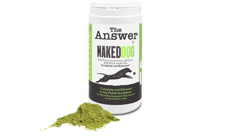 Naked Dog Supplement The Answer 500g