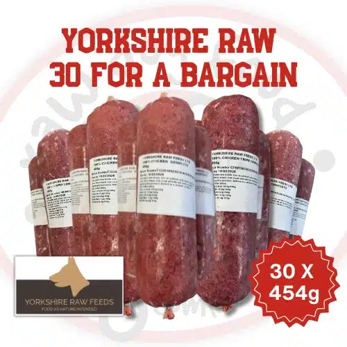 Yorkshire Raw Complete 30 for a Bargain Variety Box