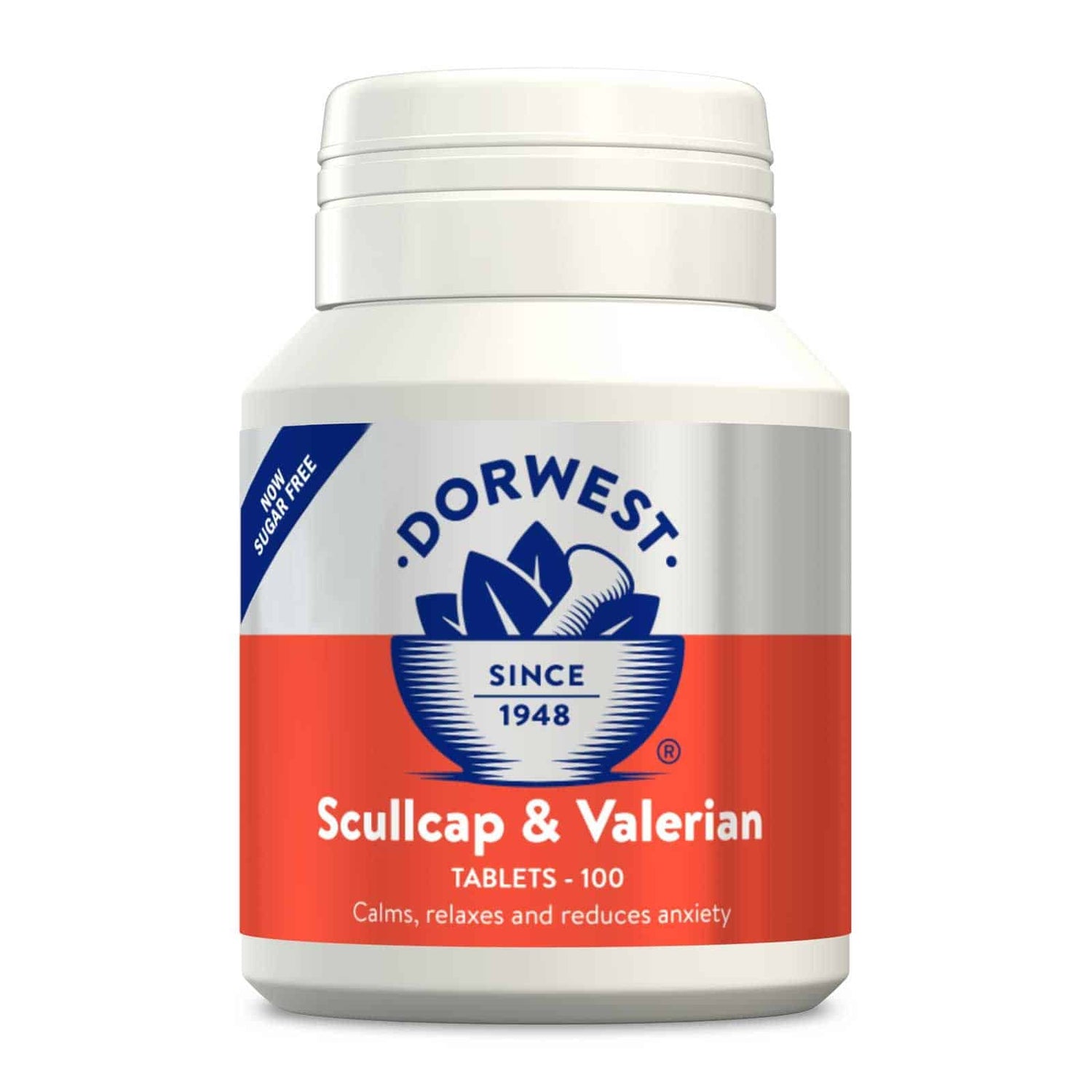 Dorwest Scullcap Valerian Tablets